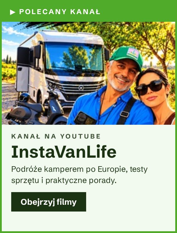 InstaVanLife – kanał o podróżach kamperem na YouTube